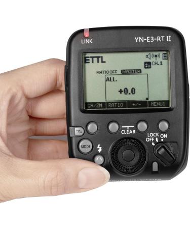 YONGNUO YN-E3-RT II Wireless Transmitter for Canon ST-E3-RT & 600EX-RT(II) - TTL Flash Trigger for YN968EX-RT, YN600EX-RT(II), YN686EX-RT, YNE3-RX - Buy Online on GoSupps.com