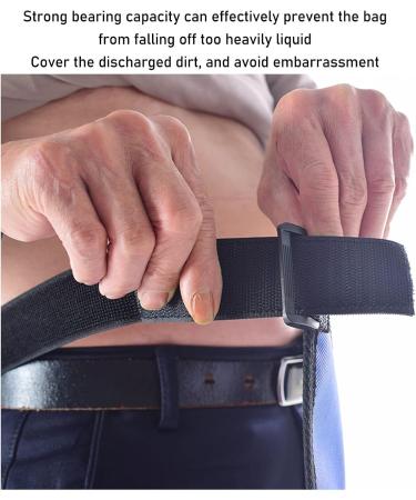 Buy Royal Blue Ostomy Pouch - Portable Durable & Easy to Clean for Personal Care | International Shipping Available - Buy Online on GoSupps.com