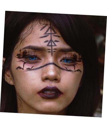 Healeved 4 Pairs Halloween Temporary Eyeliner Stickers Stickers Eyeshadow Temporary Eyeliner Decals - Buy Online on GoSupps.com