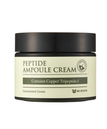 MIZON Peptide Ampoule Cream  Anti-wrinkle  Safe Formula  Moisturizing (1.69 fl oz)