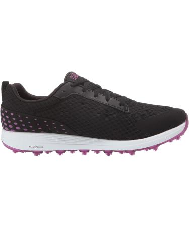 Skechers Go Golf Women's Max Golf Shoe - Size 7, Black/Purple Mesh - Buy Online on GoSupps.com