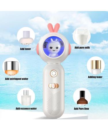 Mist Spray | Nano Portable Facial Mist Sprayer Practical Moisturizer - Eyelash Aftercare Tool - Rechargeable Facial Vaporizer for Eyelash Salon Makeup and Treatments Hulzogul New Moisturizing Instrument A2-cute Rabbit-white - Buy Online on GoSupps.com