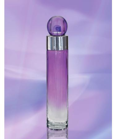 Perry Ellis 360 Purple Women 3.4oz EDP Spray 7.5ml EDP Mini Spray 4oz Body Mist 3oz Shower Gel 4 Pc Gift Set - Buy Online on GoSupps.com
