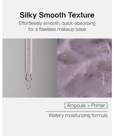 Vegan Pink Vitamin Ampoule Primer - Liquid Makeup Base for Glowing Skin | Hyaluronic Acid & Madecassoside | Korean Skin Care - Buy Online on GoSupps.com