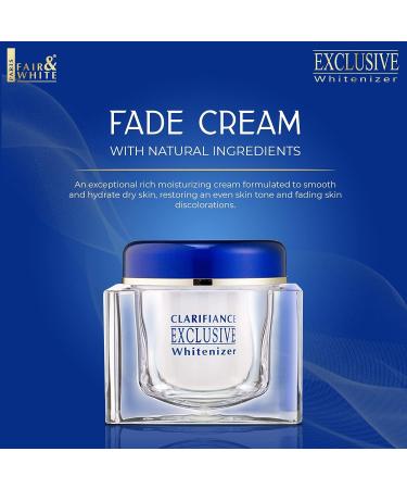 FAIR & WHITE Exclusive Skin Brightening Cream 200ml - Dark Spot Cream for Face & Body - Even Skin Tone & Dark Circle Prevention - Buy Online on GoSupps.com