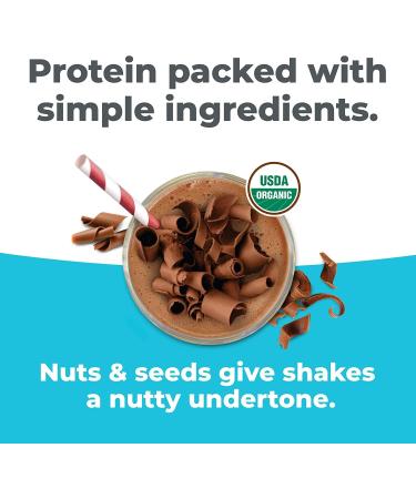 Orgain Simple Organic Plant Protein Powder Chocolate & Vanilla Vegan Made with Fewer Ingredients and Without Dairy Gluten and Stevia Kosher Non-GMO 567g (Pack of 2) - Buy Online on GoSupps.com
