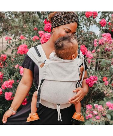 Hoppediz Baby Carrier Primeo - Organic Cotton Newborn Front & Back Carrier | Djerba Design | One Size - Buy Online on GoSupps.com
