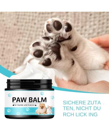 Pet Foot Care Cream 120g Silky Pawz Dog Paw Cream - Moisturizing Cream for Dog Paws and Cats - Heals Repairs and Noses and Feet - Buy Online on GoSupps.com