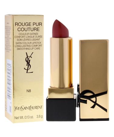 Buy Yves Saint Laurent Rouge Pur Couture Satin Lipstick N8 Blouse Nu for Women - 0.13 oz | International Shipping Available - Buy Online on GoSupps.com