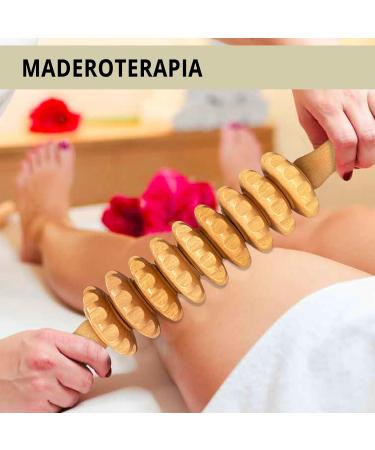 Ultimate Massage Set for Body Therapy | Relaxing Wood Massage & Anti-Cellulite Roller | Lymphatic Drainage & Muscle Relief - Buy Online on GoSupps.com