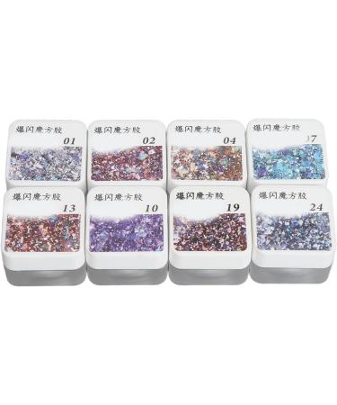 Glitter Nail Polish Gel Manicure Glitter Nail Gel for Beauty Salon - Buy Online on GoSupps.com