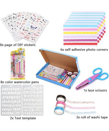 Vienrose Adventure Book Up Scrapbook Photo Album with Luxury Kit - 80 Pages | Perfect Anniversary or Boyfriend Gift - Buy Online on GoSupps.com