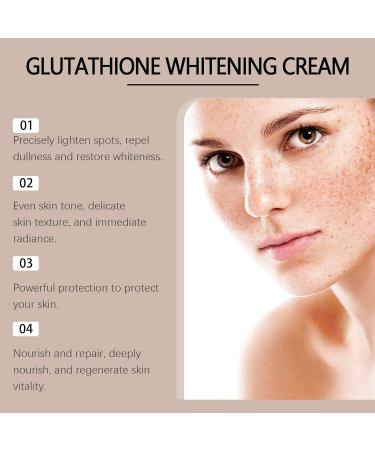 Glutathione Comprimewhitening Skin Care Cream for Face Glutathione Skincare Cream Lightly Moisturizes Face Cream Dark Spot Corrector for Face (1 - Buy Online on GoSupps.com