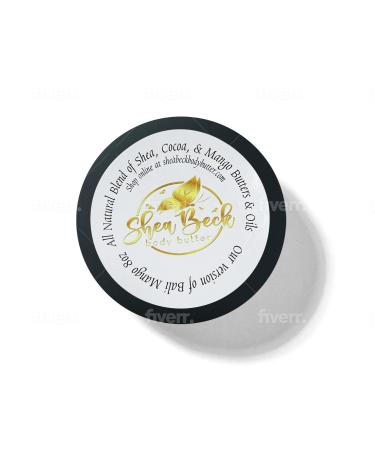 Body Butter Blend: Natural Shea Cocoa & Mango w/Jojoba Oil for Radiant Skin and Beard | Moisturizing (4oz (Bali Mango Our Version of))