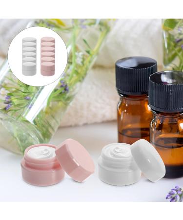 Beaupretty 12 Pieces Travel Containers Sets PP Cream Jars Small Plastic Refillable Box Cosmetic Empty Jar Portable Makeup Container with Lids 3g - Buy Online on GoSupps.com