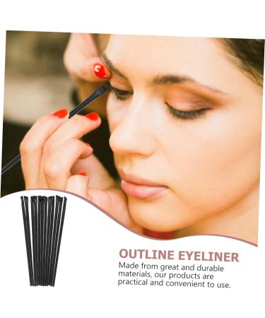 Healeved 12pcs Eyeliner Brush Eye Shadow Brush Eye Makeup Tool Liner Brush for Eyes Eyeliner Makeup Tool Eyebrow Brush Eyeshadow Makeup Eye Shadow for Makeup Angled Precision Eyeliner Brush 14.5x0.7x0.5cm Black - Buy Online on GoSupps.com