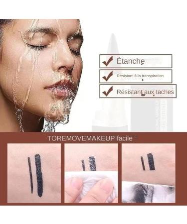  Vgvgaj Black Eyeliner Cream Natural Long Wear Gel Eyeliner Set Stain Proof Gel Eyeliner Waterproof And Stain Resistant Gel Eyeliner Suitable For Daily Makeup 4Pcs - Buy Online on GoSupps.com