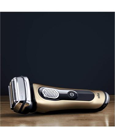 Braun 9299cc Series 9 Men's Electric Beard Trimmer with Blade Cleaning Station and Travel Case Gold Edition - Buy Online on GoSupps.com