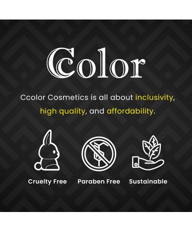 Ccolor Cosmetics Natural Glow Face Palette Set - Highlighter, Blush, Bronzer & Contour Kit for Dewy Look | Paraben-Free Makeup - Buy Online on GoSupps.com