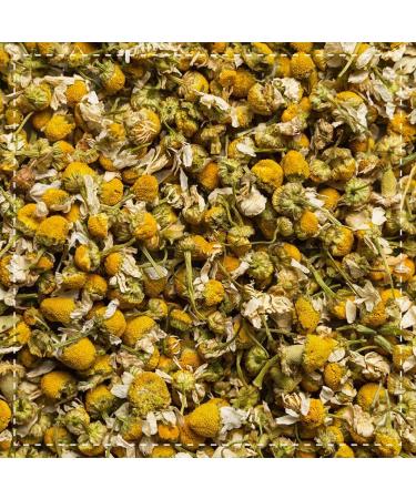 Biotiva Organic Chamomile Flowers Tea 250g - EU Cultivation Highest Quality - Herbal Tea Bottled in Germany (DE- KO-005) - Buy Online on GoSupps.com