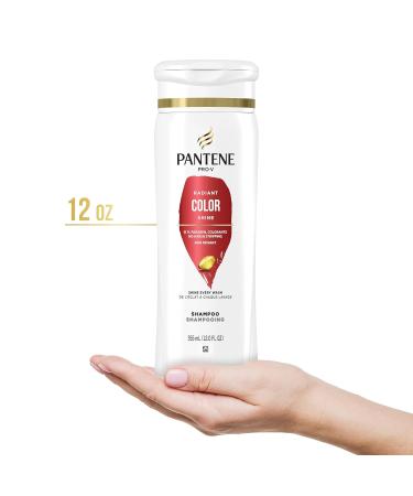 Pantene PRO-V Radiant Color Shine Shampoo 12oz - Nourish & Shine for Vibrant Color | International Shipping Available - Buy Online on GoSupps.com