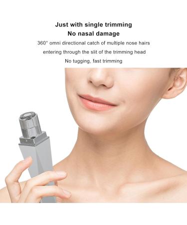 Portable Hair Remover | Rechargeable Battery | Efficient Trimming for Face Nose & Eyebrows | Shop Internationally - Buy Online on GoSupps.com