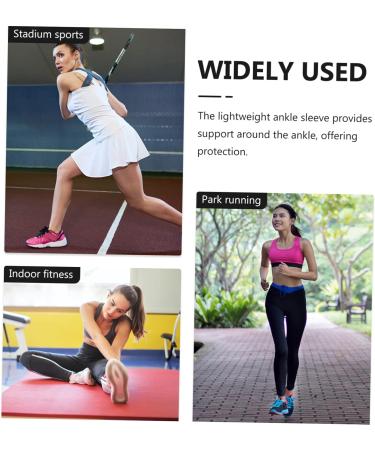 Gadpiparty Ankle Protector - 2 Pairs Unisex Sports Ankle Sleeve & Support - Breathable Fitness Ankle Brace for Dance & Home Use - Buy Online on GoSupps.com