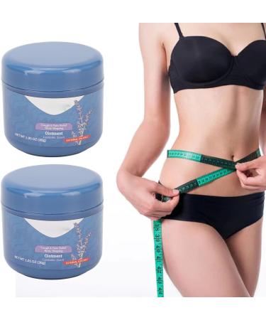2PCS Body Massage Cream Safe Ingredients Body Slimming Cream Abdomen Shaping Cream for Skin Moisturizing Figure Curve Training 30g - Buy Online on GoSupps.com