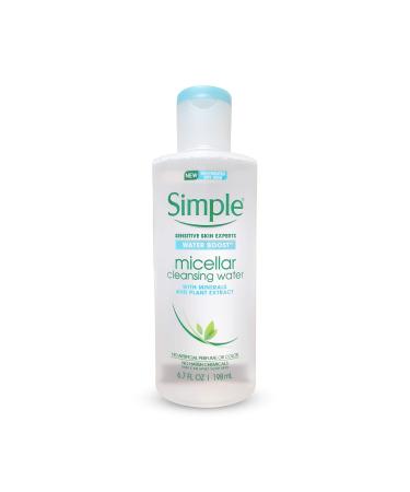 Simple Water Boost Micellar Cleansing Water for Sensitive Skin  6.7 Fluid Ounce - Buy Online on GoSupps.com