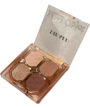 Lacyie Glitter Fard Paupi res 4 Couleurs Scintillant Fard Paupi res Portable Fard Paupi res Glitter Maquillage Paupi res Poudre Longue Dur e Bronzer Stick Girl (C One Size) - Buy Online on GoSupps.com