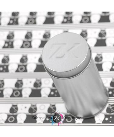 Premium Fluffy Expanding Dental Floss - Waxed White (250m Spool + Dispenser) | International Shipping Available - Buy Online on GoSupps.com