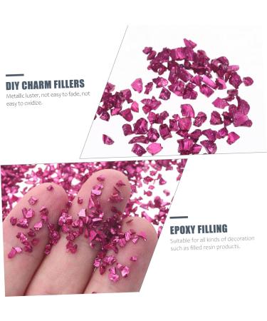 Beatifufu 1 Glass Chip Manicure Charms Nail Art Stone Irregular Glass Epoxy Fillers DIY Glass Fillers Glass Charms Filling Nail Art Accessories Epoxy Charms Manicure DIY Accessories 0.5X0.3cm Rosy - Buy Online on GoSupps.com