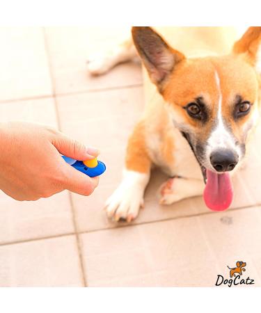 Dog Puppy Clicker for Obedience Training - Pink Clicker for Puppies & Cats | Best Pet Training Tool - Buy Online on GoSupps.com