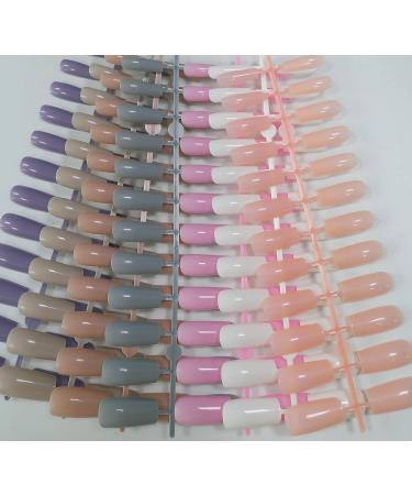 360PC Medium Square Press on False Nails | 15 Colors | DIY Acrylic Tips Manicure for Women & Girls - Buy Online on GoSupps.com