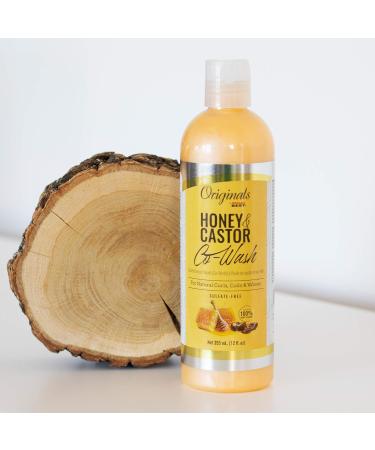 Africa's Best Originals Castor Hair Co-Wash for Natural Curls & Waves - Sulfate-Free Honey 12 Fl Oz | International Shipping - Buy Online on GoSupps.com