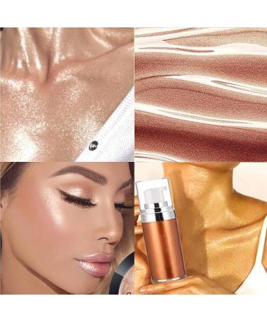 Moisturizing Liquid Body Shimmer: Glitter Oil for Silky Illumination - Body Highlighter & Bronzer Drops - Buy Online on GoSupps.com