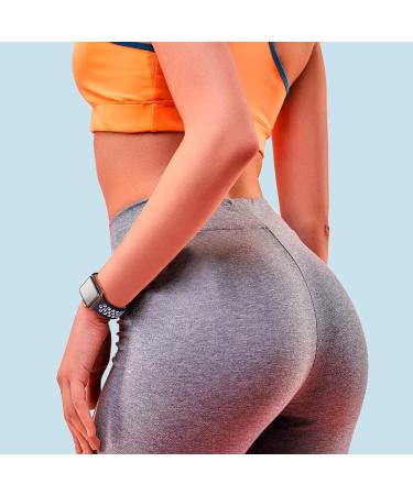 Adorve 4 Pack Sport Bands for Apple Watch 42mm/44mm/45mm/49 - Durable Silicone Replacement Strap for iWatch SE Series 7-1 - Breathable, Soft, and Stylish - S/M M/L Sizes - Blue/White, White/Black, Black/Gray, Red/Black - Buy Online on GoSupps.com