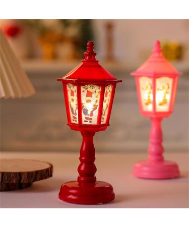 lxuebaix Christmas Wind LED Electronic Candle Light Smokeless Desktop Lamp for Home Garden Yard Decoration New Year Gift White - Buy Online on GoSupps.com