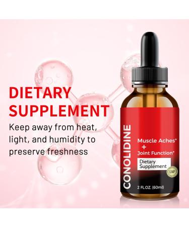 Conolidine Drops - All-Natural Joint Support Supplement for Pain Relief & Improved Mobility (1 PC - Buy Online on GoSupps.com