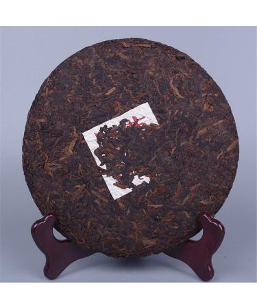 357g Riper Pu'er Tea - Yunnan Golden Bud Tribute Cake | Authentic Chinese Black & Green Tea - Healthy Puerh Tea - Buy Online on GoSupps.com