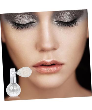 Balacoo 1pc Body Air Bag Powder Bottle Sprayer Hair Powder Spray Powder Glitter Sprayer Sequins Blush Bride Silver medium - Buy Online on GoSupps.com
