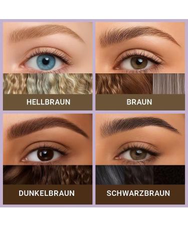 2CHILL 30 Curved Eyebrow Pencil Magic 2 in 1 Eyebrow Pen Pro Waterproof Eyebrow Pen with 2 Tips Vivid Microblading Eyebrow Pencils For Women Lasts All Day 03 Dark Brown - Buy Online on GoSupps.com