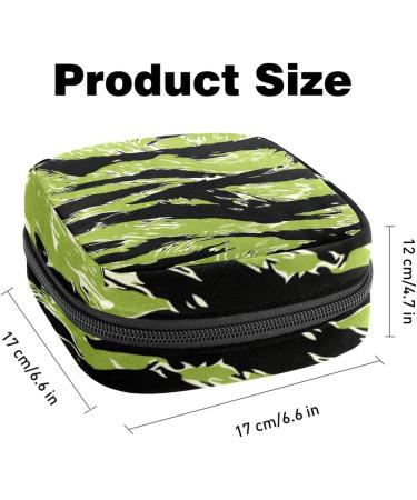 Women s Band Storage Bag for Menstrual Cup & Make-Up - Large Capacity Travel Organizer in Camo Green - Buy Online on GoSupps.com