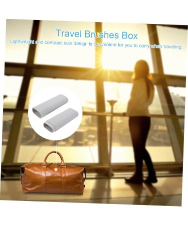 Frcolor 2 Party Toothbrush Set with Travel Case - Portable Storage Accessories & Carrying Bag for On-the-Go Oral Care - Buy Online on GoSupps.com