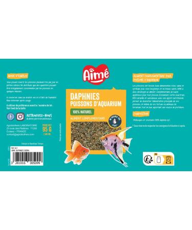 Aime Daphnia Food 500 Ml for Aquariums - Pack of 2 - Buy Online on GoSupps.com