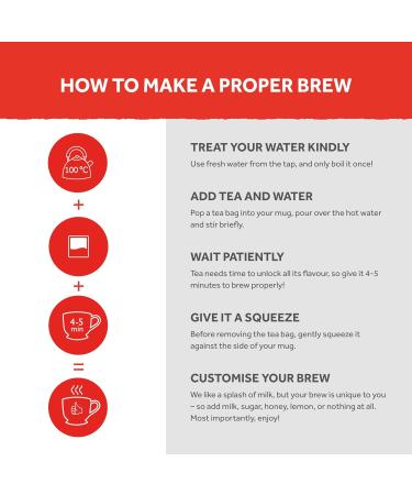  Yorkshire Tea Yorkshire Tea - Refreshing Strong English Black Tea - Responsibly Sourced - 20 Tea Bags - Buy Online on GoSupps.com