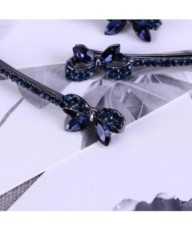 minkissy 4 Pairs Flower Hair Clips for Women Fancy Hair Clips Rhinestone Hair Clips Hair Barrettes for Women Bridal Side Hairpin Girls Hairpin Wedding Hairpin Crystal Side Clip Bride - Buy Online on GoSupps.com
