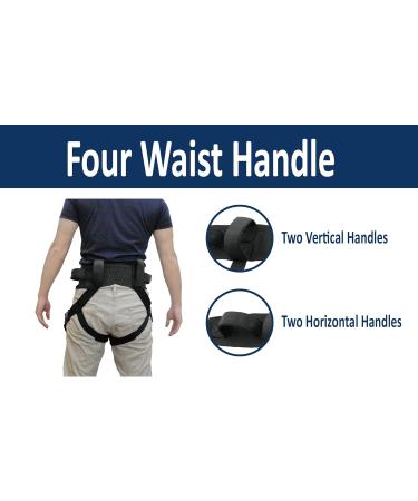 Obbomed MB-2910 Transfer Belts with Leg Loops | Quick Lock Metal | Essential Aid for Safe Patient Transfer & Mobility for Seniors and Disabled - Buy Online on GoSupps.com