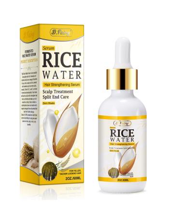 Hair Growth Serum  Rice Water for Hair Growth  Hair Growth for Women  Hair Oil for Dry Damaged Hair and Growth  Hair Growth Oil With Biotin and Vitamin for Thicker  Longer  Fuller  Healthier Hair