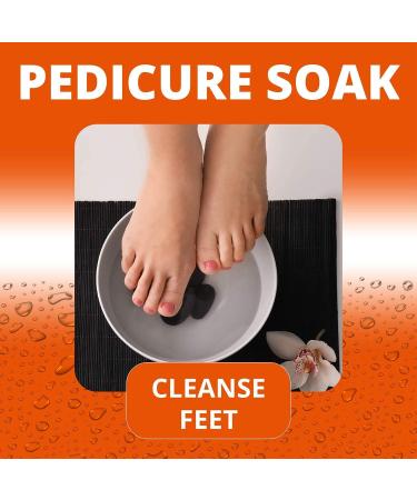 Organic Blood Orange Foot Soak Therapy - 3lbs Bath Salt for Joint & Muscle Relief - Buy Online on GoSupps.com
